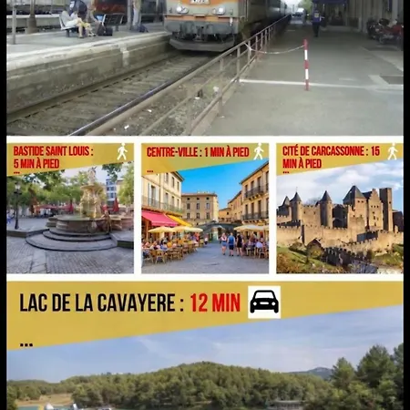Chaleureux T2 A 10mn A Pied De La Cite Medievale * Carcassonne